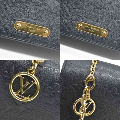 $1890 Louis Vuitton LV Monogram Lily Wallet on Chain