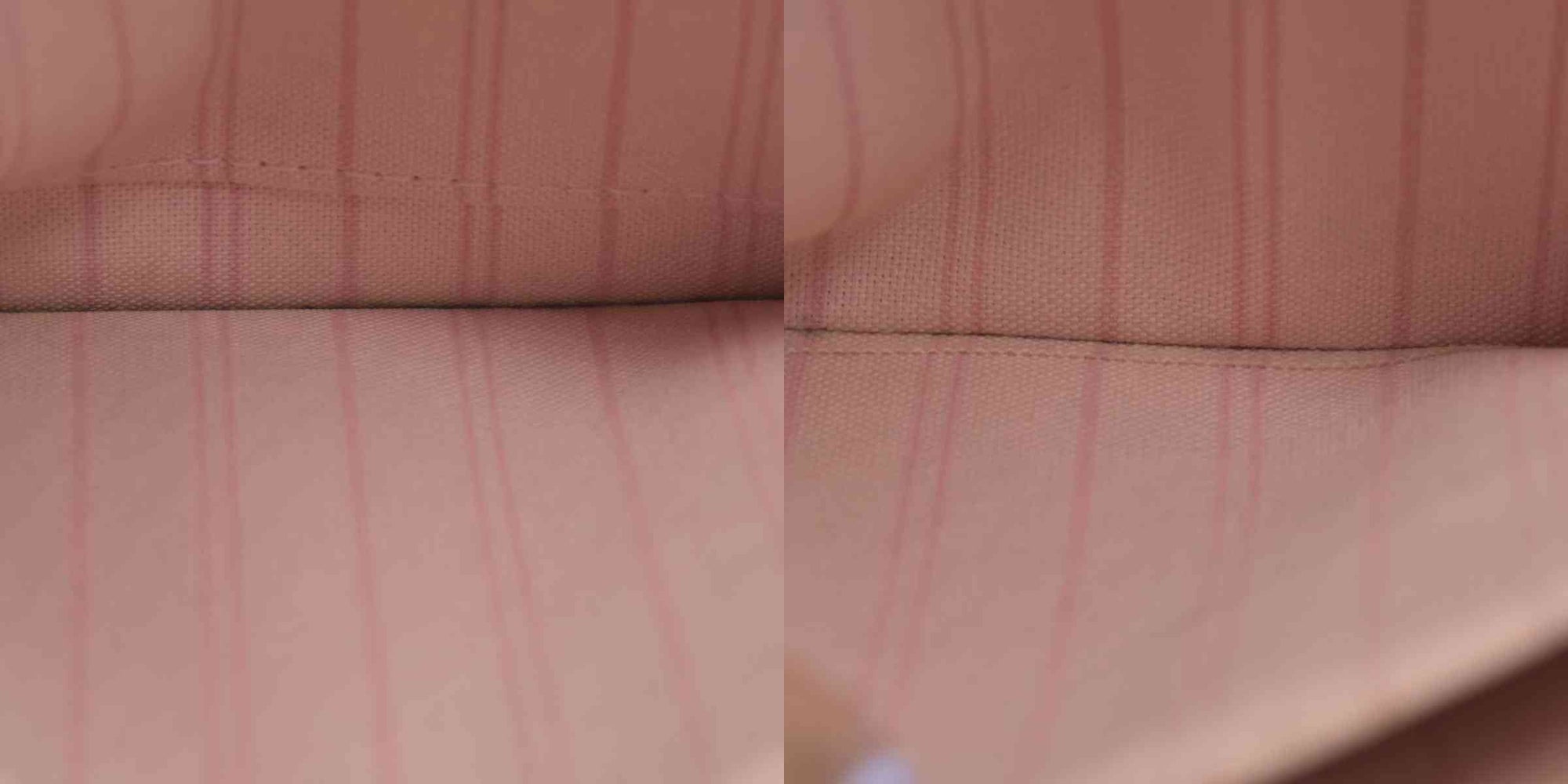 $600 Louis Vuitton Damier Azur Neverfull MM GM Pochette Rose Ballerine RFID