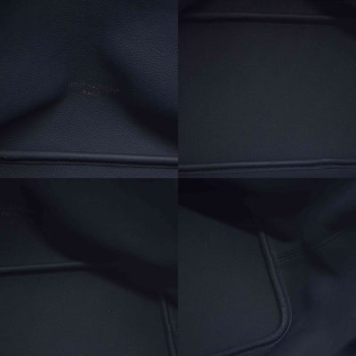 Louis Vuitton LV Monogram Neverfull Inside Out w/Pouch MM Navy