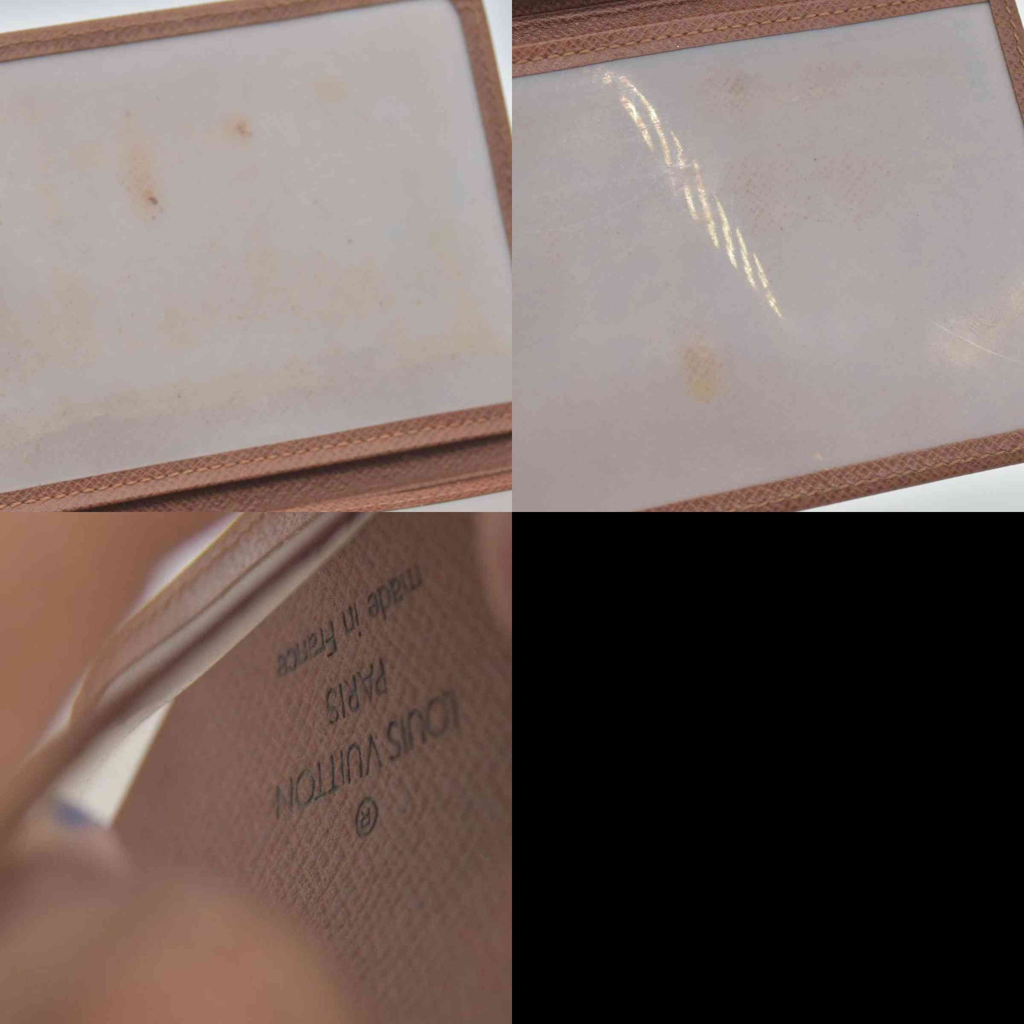$435 Louis Vuitton Taiga ID Card Holder Wallet  SP0010