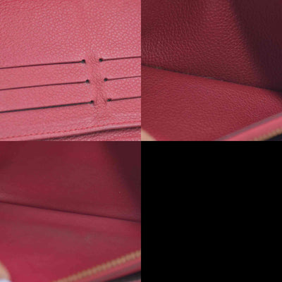 $1170 2013 Louis Vuitton Empreinte Zippy Organizer Red CONSIGNMENT SP1183