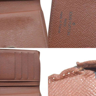 $675  Louis Vuitton Monogram Porte Monnaie Billets Viennois Bifold Wallet TH0041