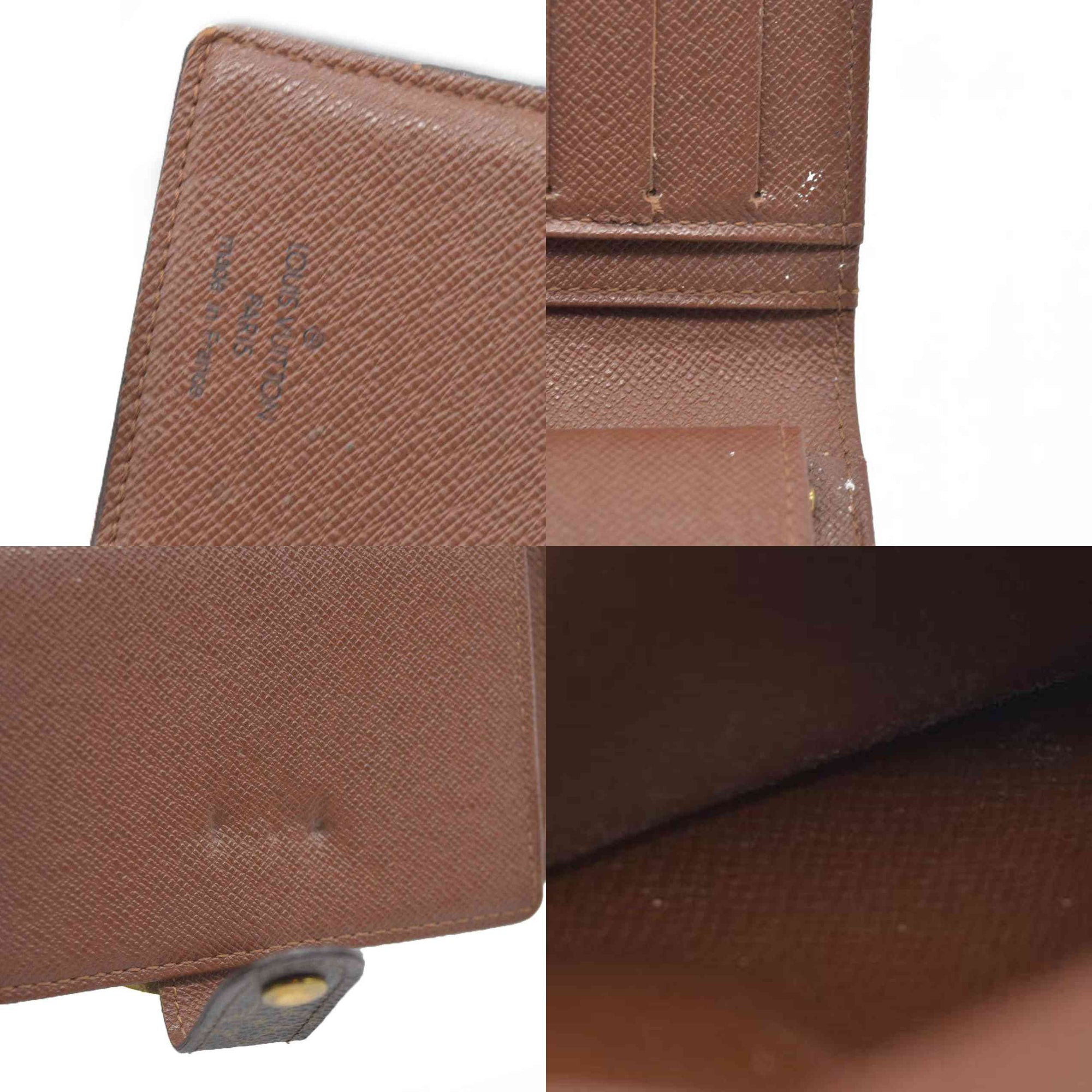 AUCTION $750 Louis Vuitton  Monogram French Purse Wallet TH0021