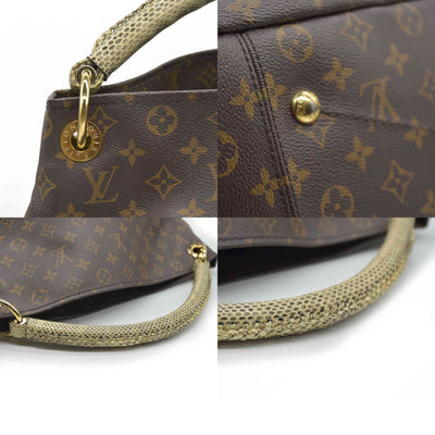 Louis Vuitton Snakeskin Monogram Artsy MM