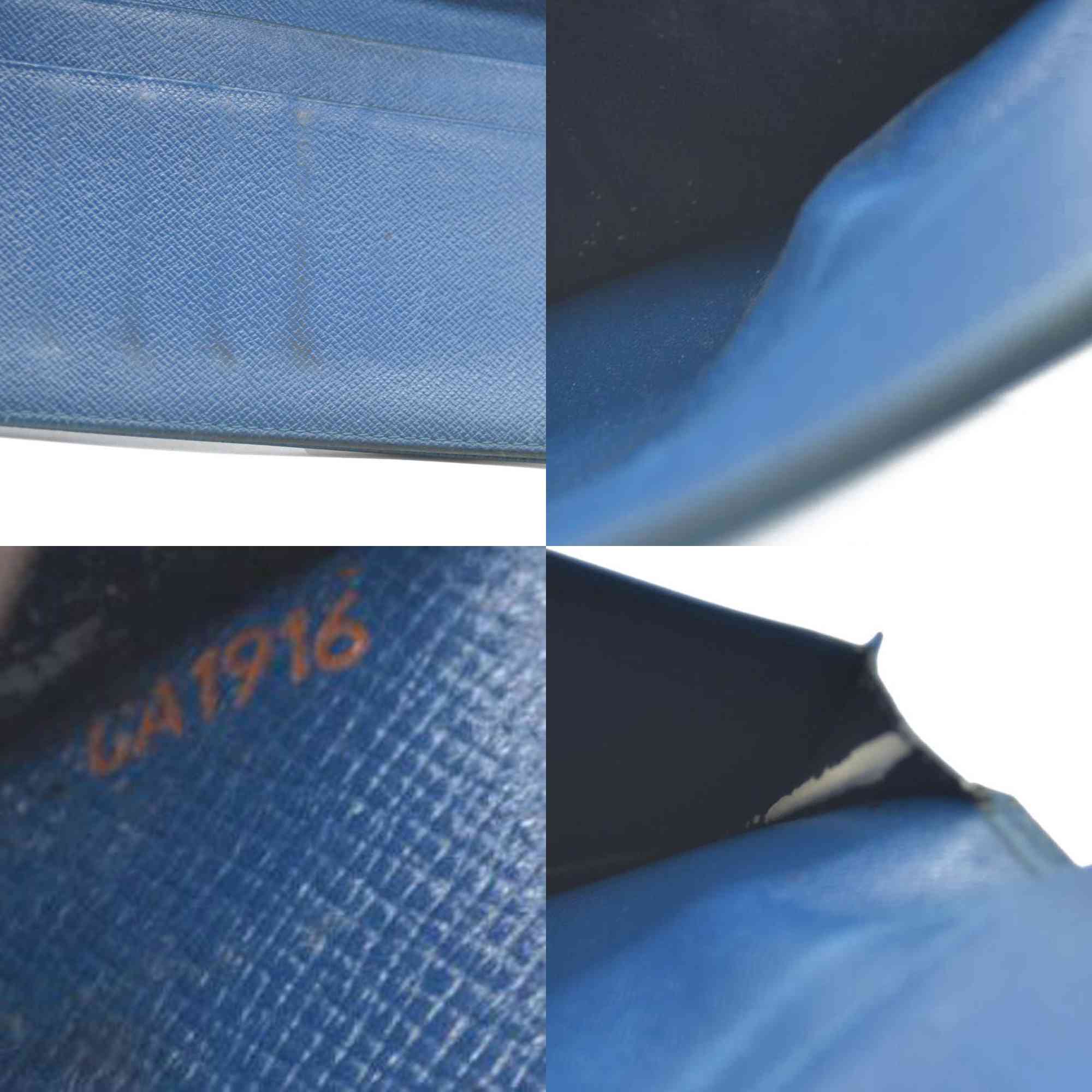 Louis Vuitton Epi Leather Porte Yen Cartes Credit Long Bifold Wallet CA1916