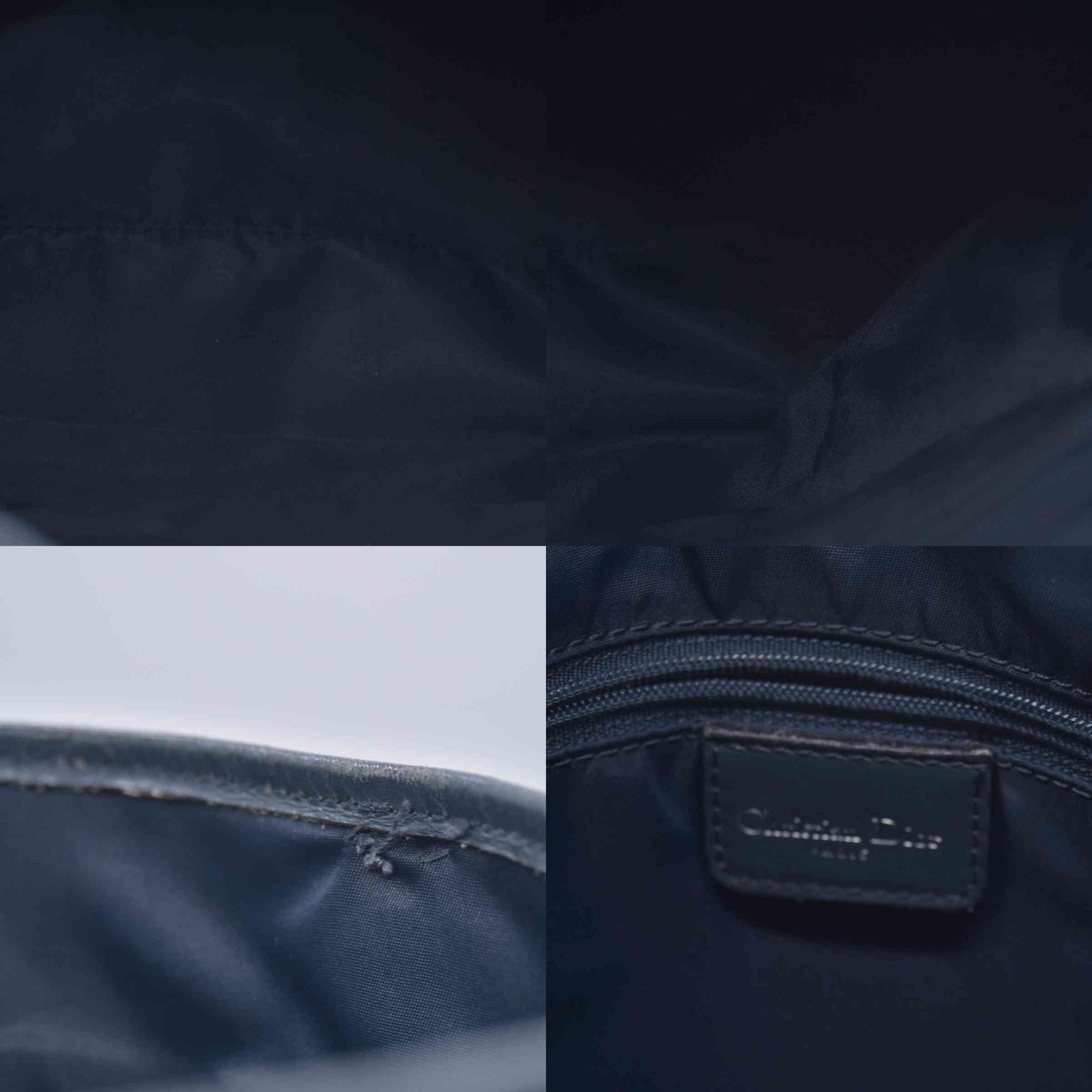 $1800 Dior oblique Jacquard Tote Bag Blue CONSIGNMENT