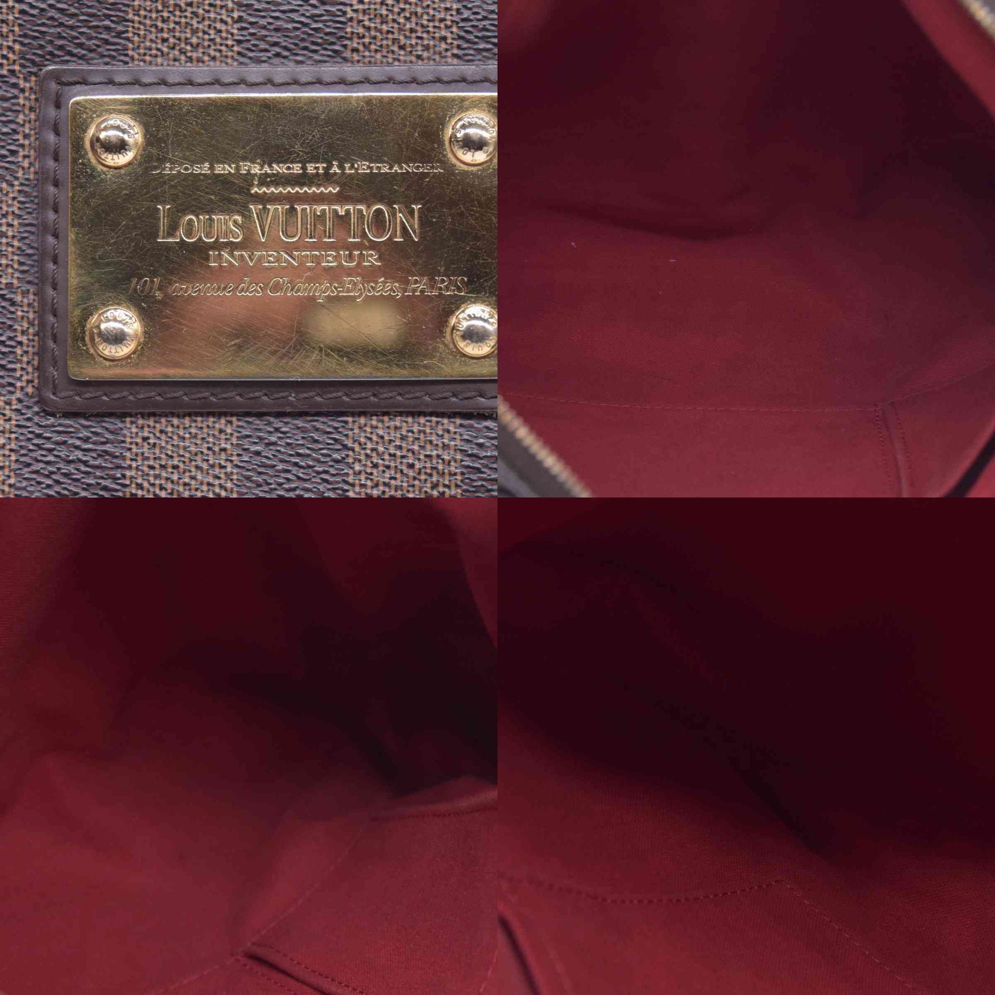 $1270 2008 Louis Vuitton Damier Ebene Thames GM MI5028 CONSIGNMENT 10021199