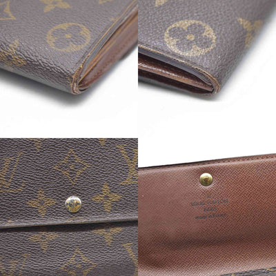 AUCTION $725 Louis Vuitton Monogram Sarah Wallet MI0096