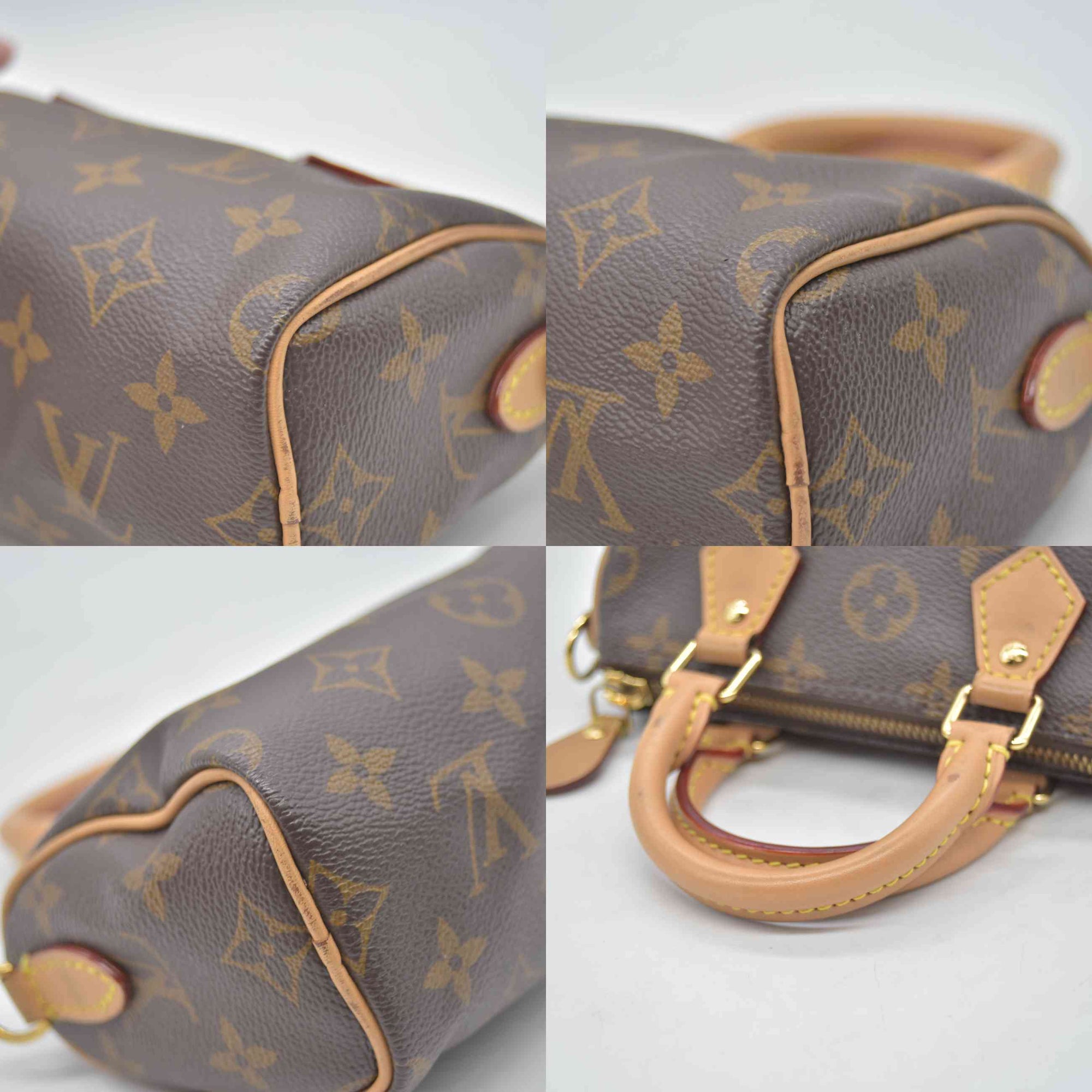 $1960 2022 Louis Vuitton Monogram Nano Speedy Bandouliere TY3212
