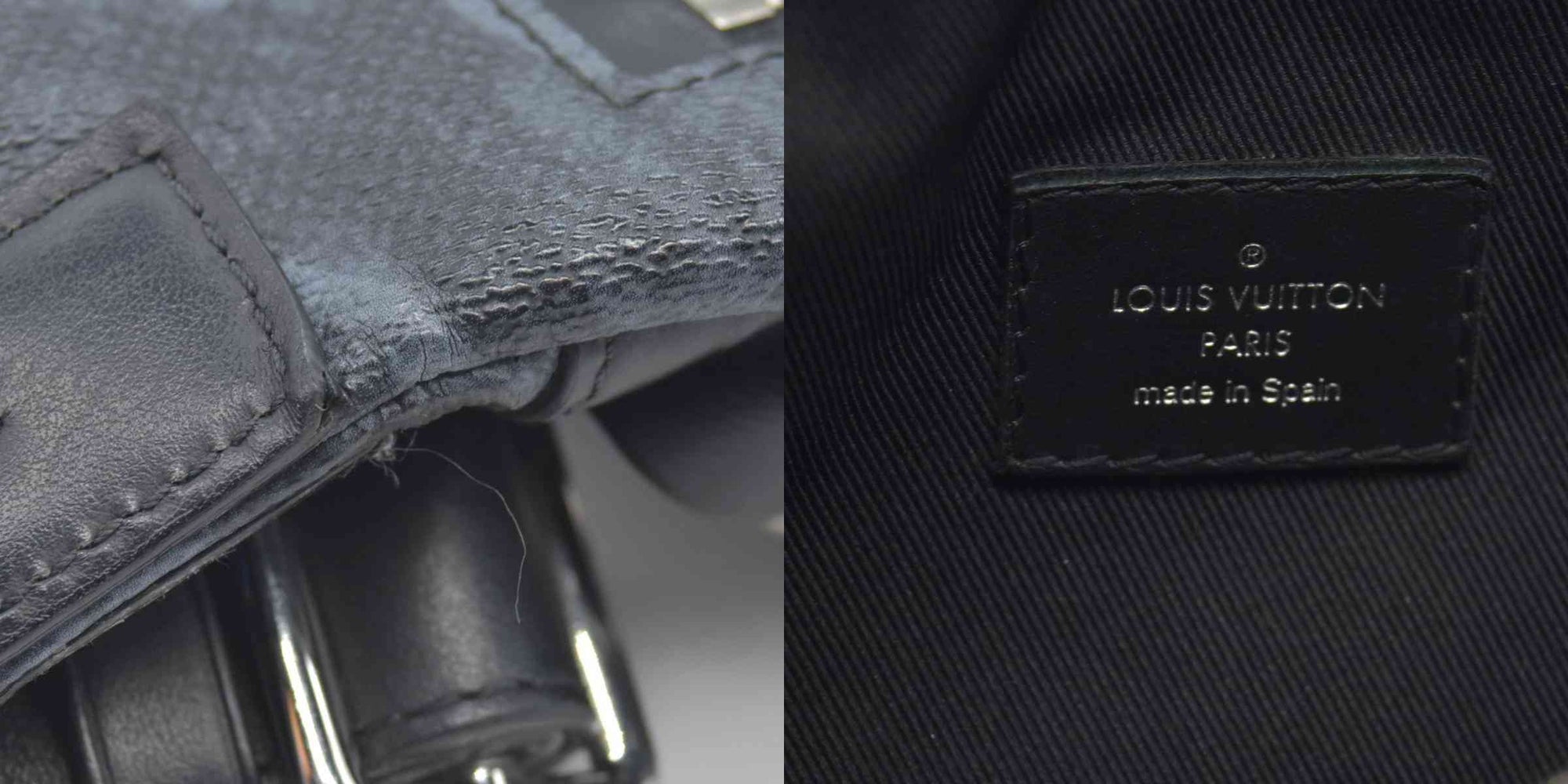 $2150 2020 Louis Vuitton Monogram Pastel Discovery Bumbag Black CA4220
