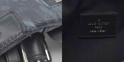 $2150 2020 Louis Vuitton Monogram Pastel Discovery Bumbag Black CA4220