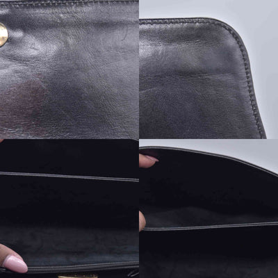 GIVENCHY Smooth Calfskin 4G Logo Flap Crossbody Bag Black CONSIGNMENT 10021186