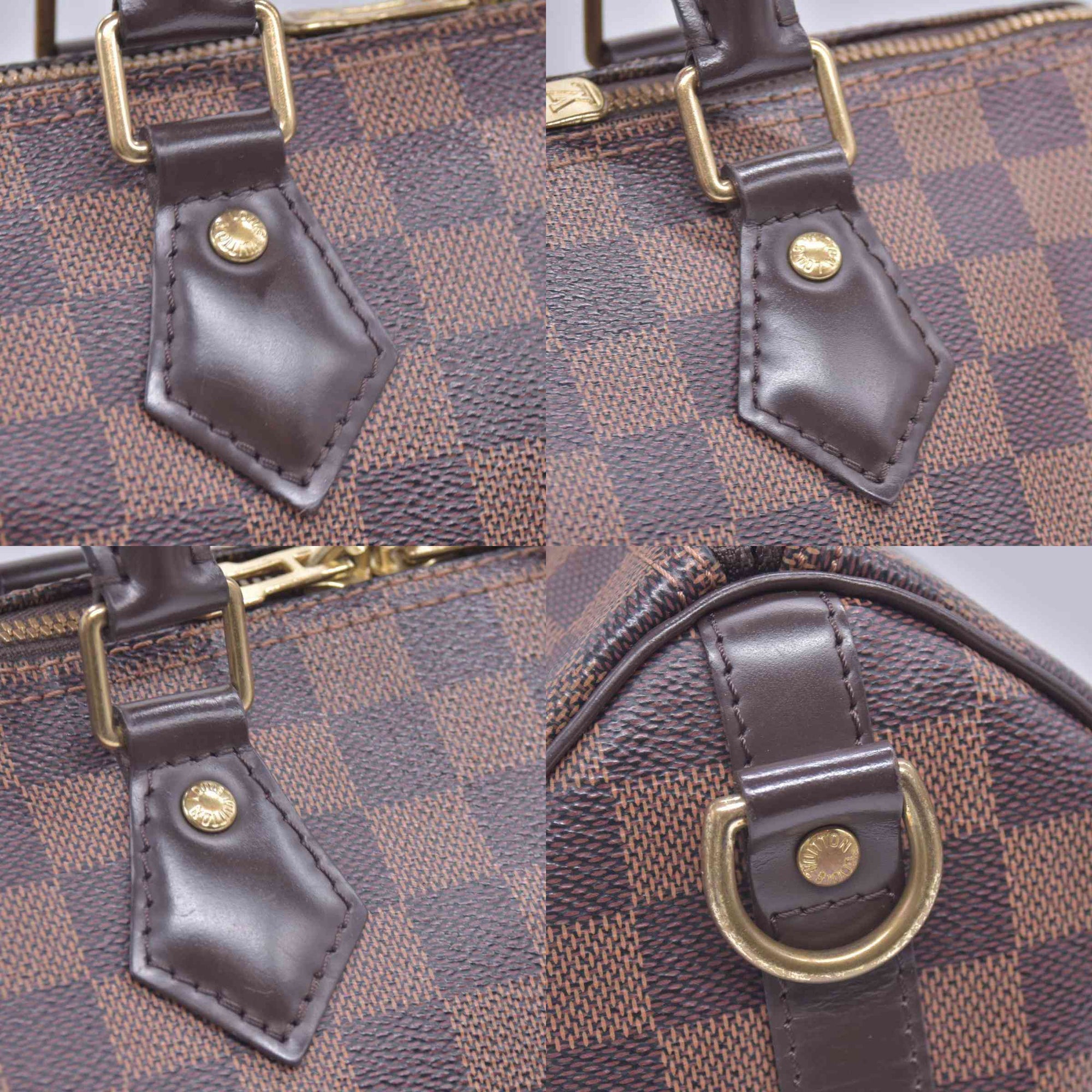$1980 2020 Louis Vuitton Damier Ebene Speedy Bandouliere 25 AA1220