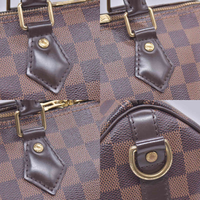 $1980 2020 Louis Vuitton Damier Ebene Speedy Bandouliere 25 AA1220