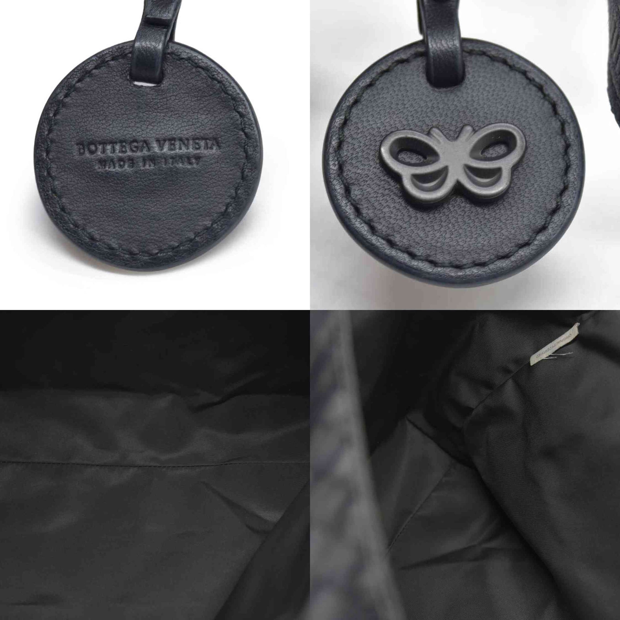 $890 Bottega Veneta Intreccio Illusion tote Bag Black