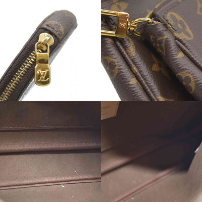 LOUIS VUITTON  Monogram Multi Pochette Accessories Kaki 2021