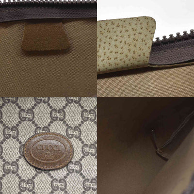 Gucci GG Gucci Plus PVC Leather Pouch Clutch Bag Consignment