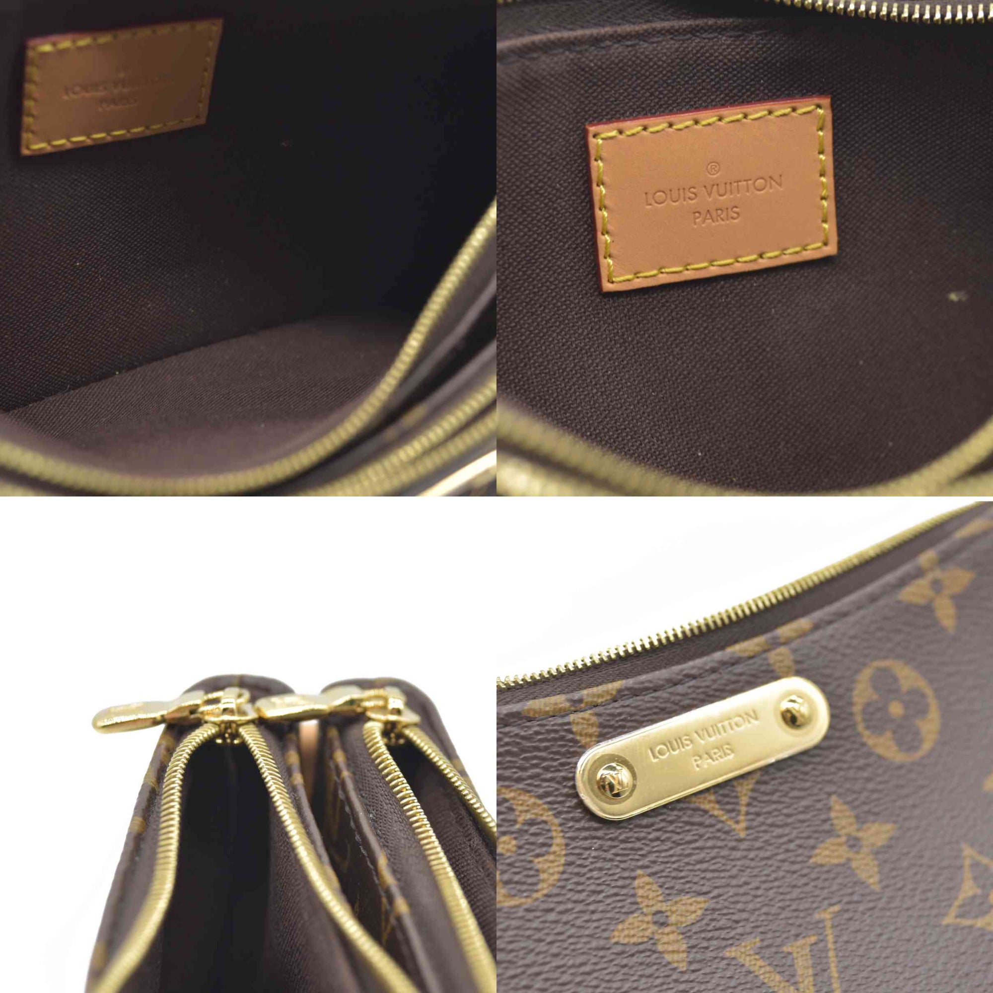 $1890 Louis Vuitton Monogram Liv Pochette RFID