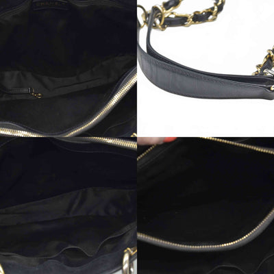 $2900 2010 Chanel Grand Shopping Tote (GST) Black Caviar