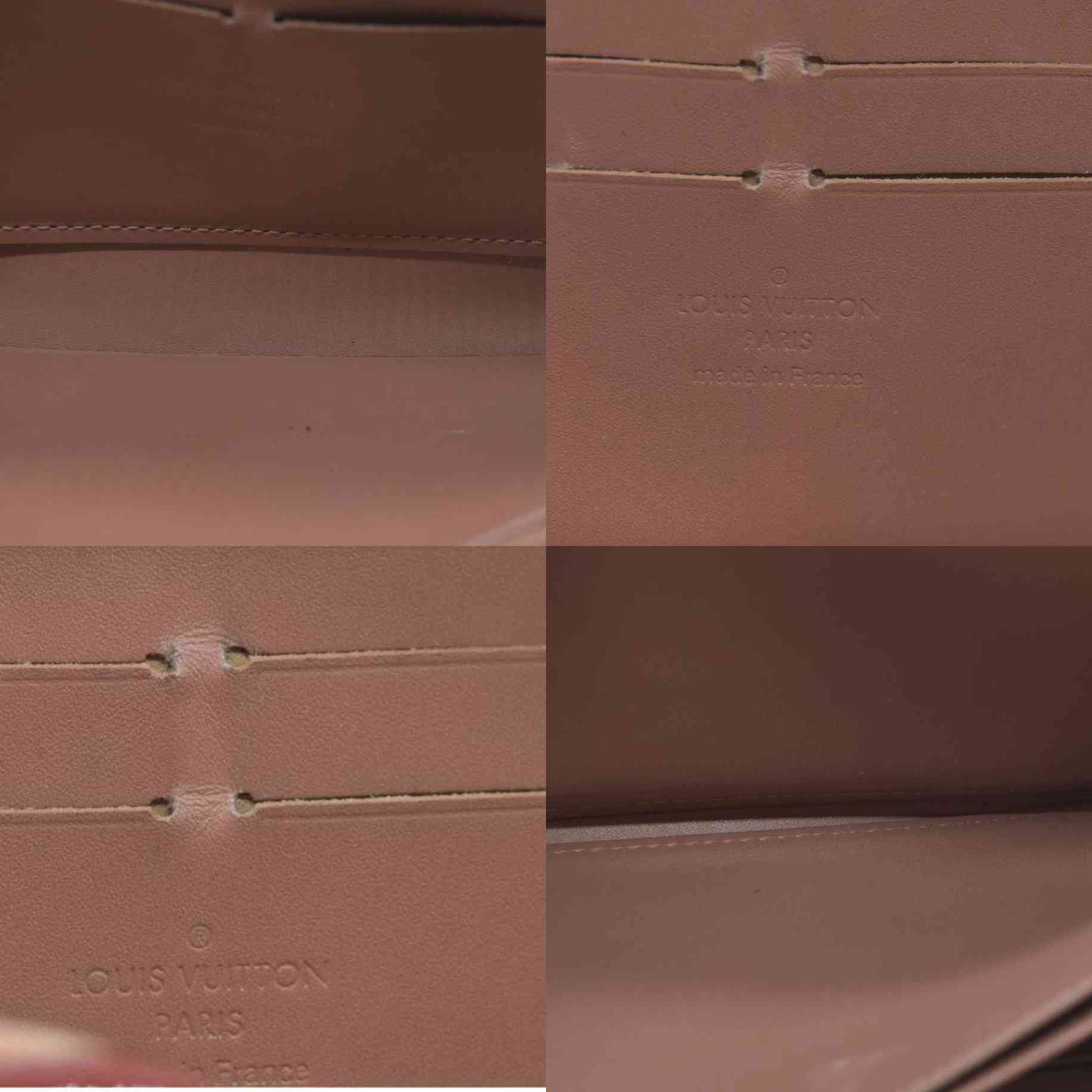 Louis Vuitton Monogram Vernis Zippy Zip Around Long Wallet