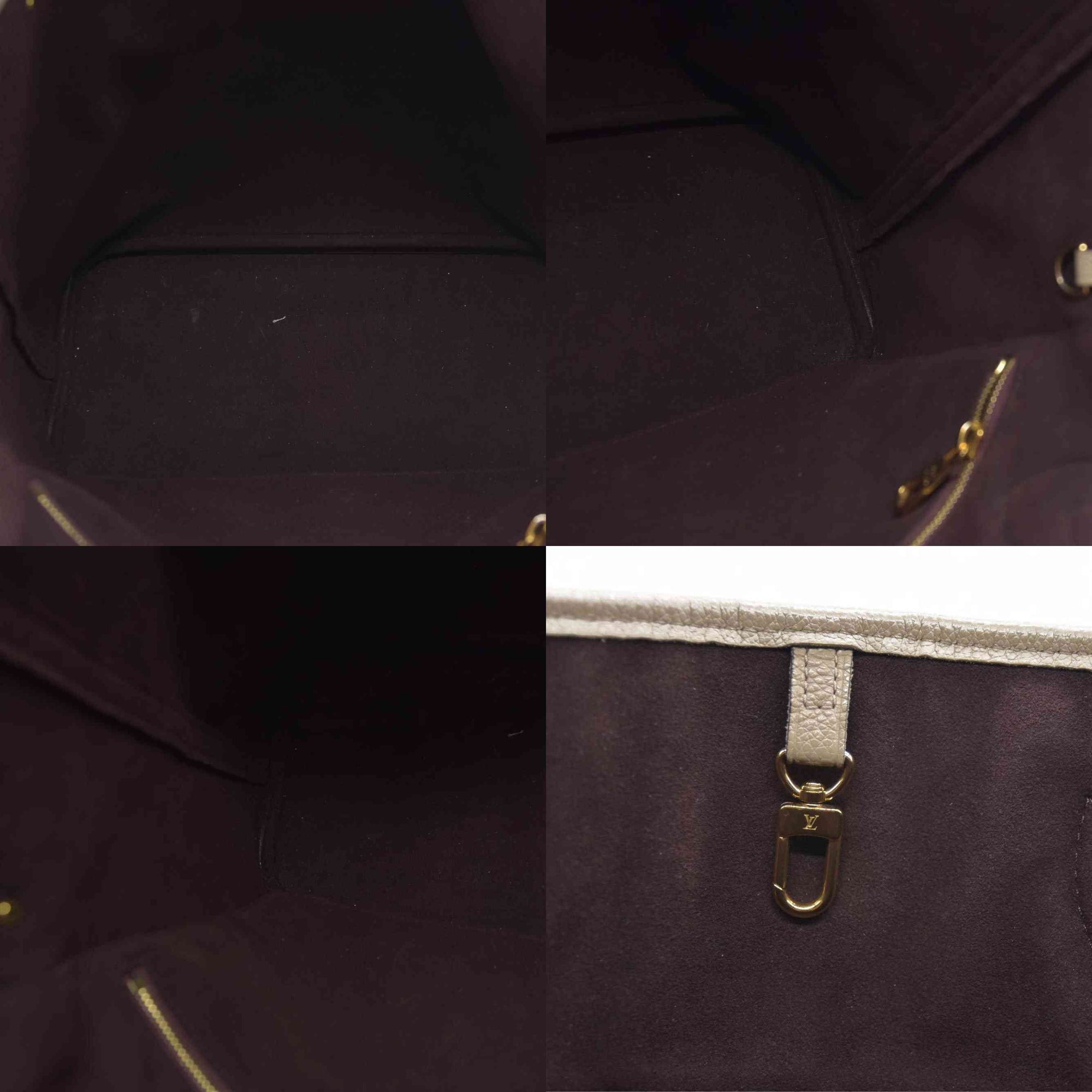 Louis Vuitton  Empreinte Monogram Giant Neverfull MM Tourterelle