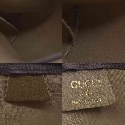 Gucci GG  Gucci Plus PVC Leather Pouch Clutch Bag
