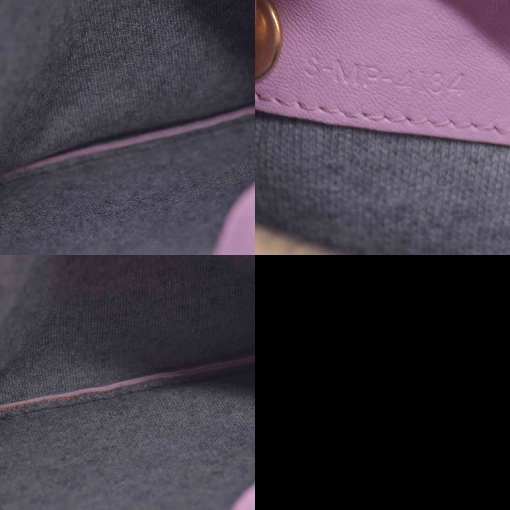 $1250 Celine Pink Leather Small Trio Crossbody Bag CONSIGNMENT 10020876