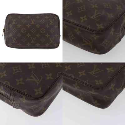 $600 LOUIS VUITTON Monogram Trousse Toilette 23 FRANCE VINTAGE