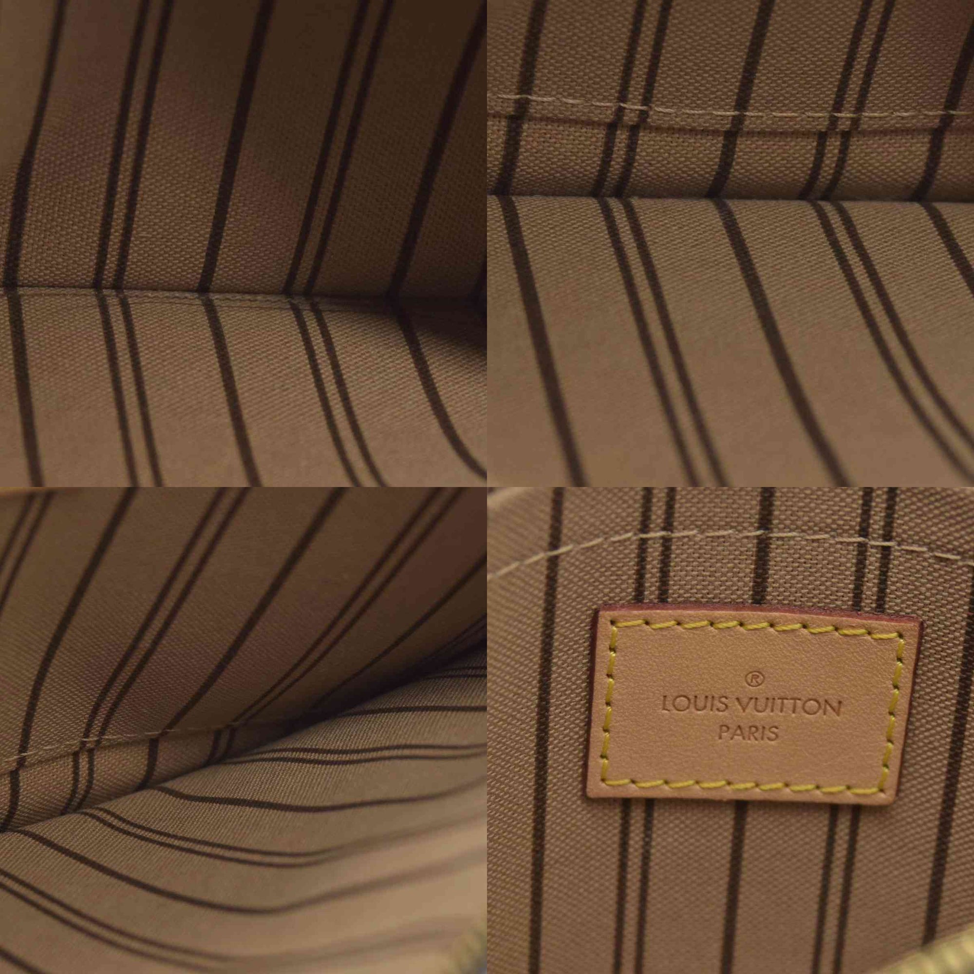 $600 Louis Vuitton  Monogram Neverfull MM GM Pochette SD2115