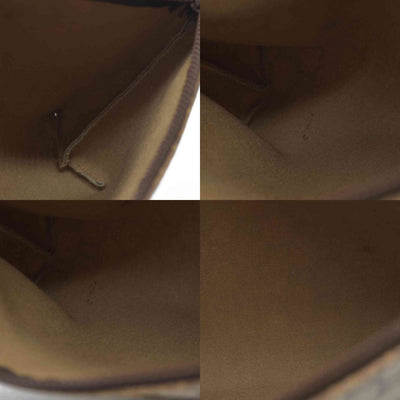 Gucci GG  Gucci Plus PVC Leather Pouch Clutch Bag