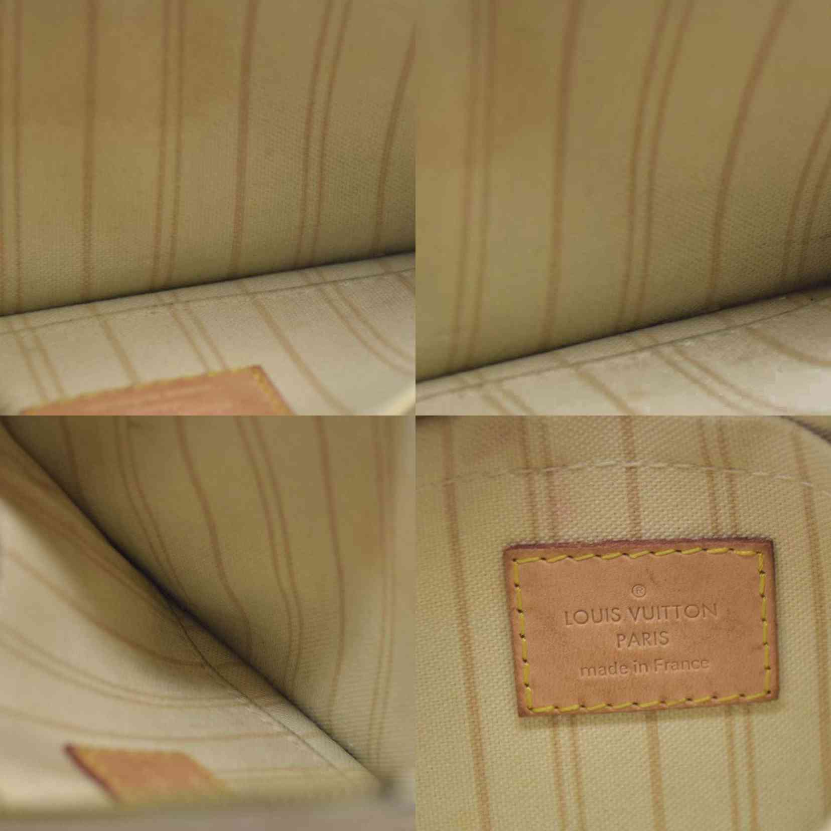 AUCTION $2030 Louis Vuitton Damier Azur Neverfull PM Pochette