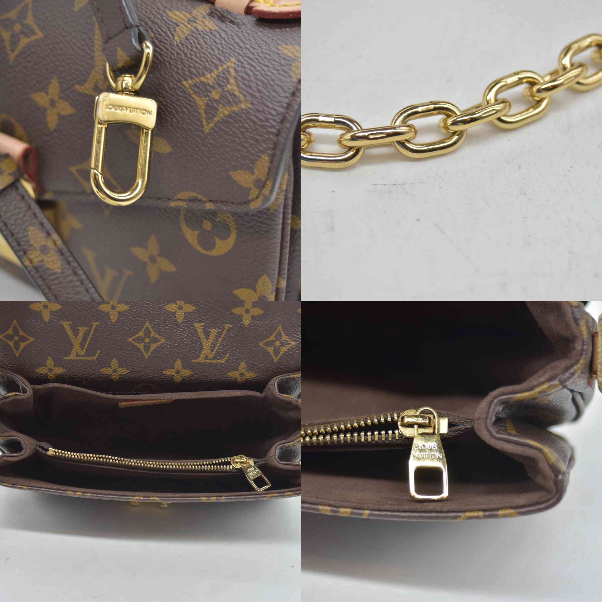 $3300 RFID Louis Vuitton Monogram Pochette Métis East West