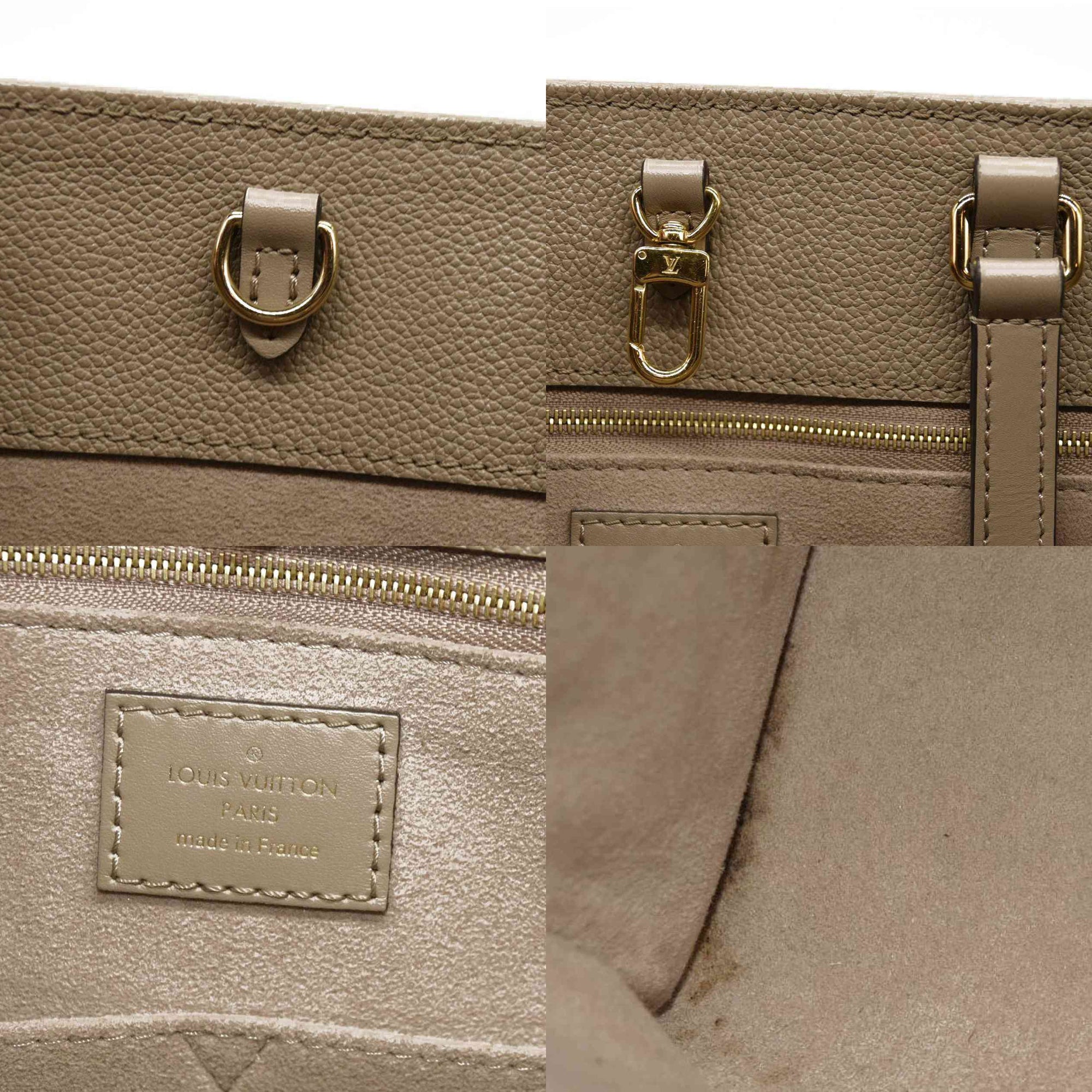 Louis Vuitton  Empreinte Monogram Giant Onthego MM Tourterelle RFID