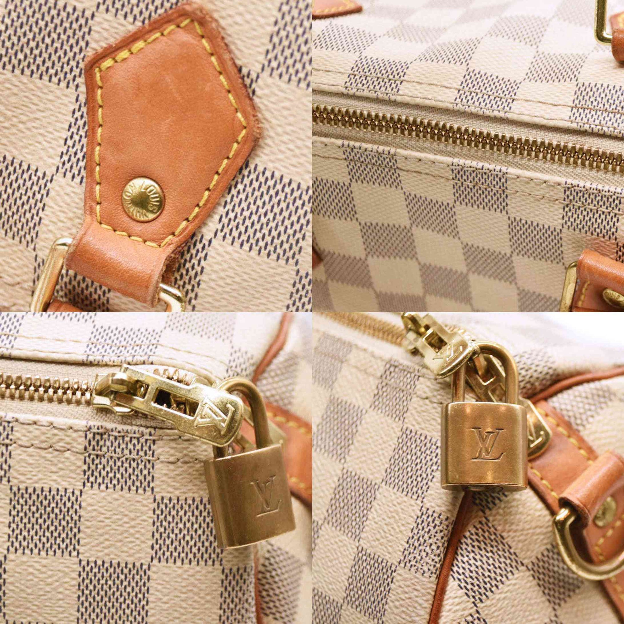 Louis Vuitton  Damier Azur Speedy Bandouliere 30 SP3166