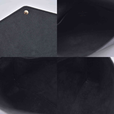 $1770 Louis Vuitton Felicie NM Black Empreinte RFID