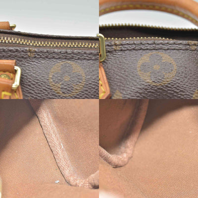 $1920 Louis Vuitton  Monogram Nano Speedy TR2156