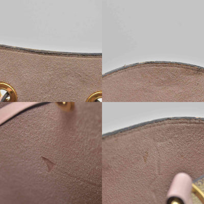 $2550 2019 Louis Vuitton Damier Azur Neonoe MM Eau De Rose SP1159