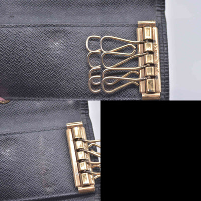 $345 Louis Vuitton Epi Multicles 4 Key Noir CA0044 CONSIGNMENT 10021045