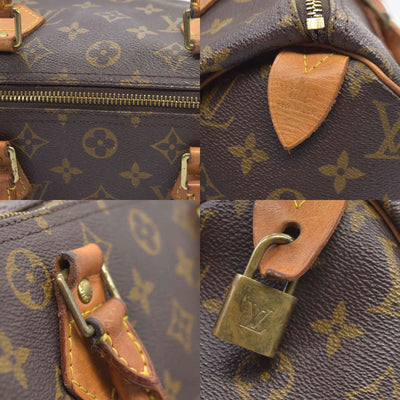 $1620 Louis Vuitton Monogram Speedy 30 SD1000 2000
