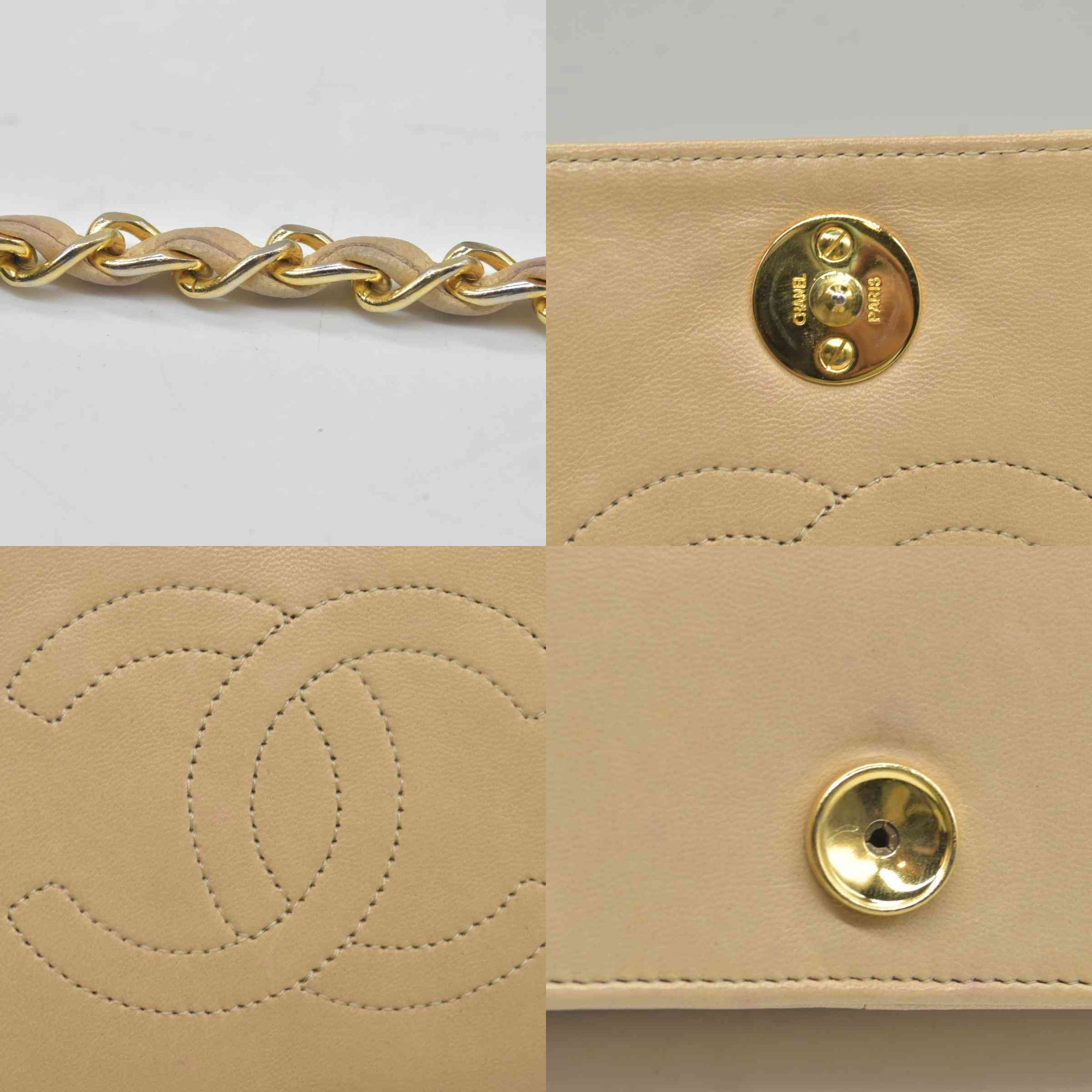 $3350 Chanel Timeless Classic Quilted Single Flap with 24K GHW Beige 10019185