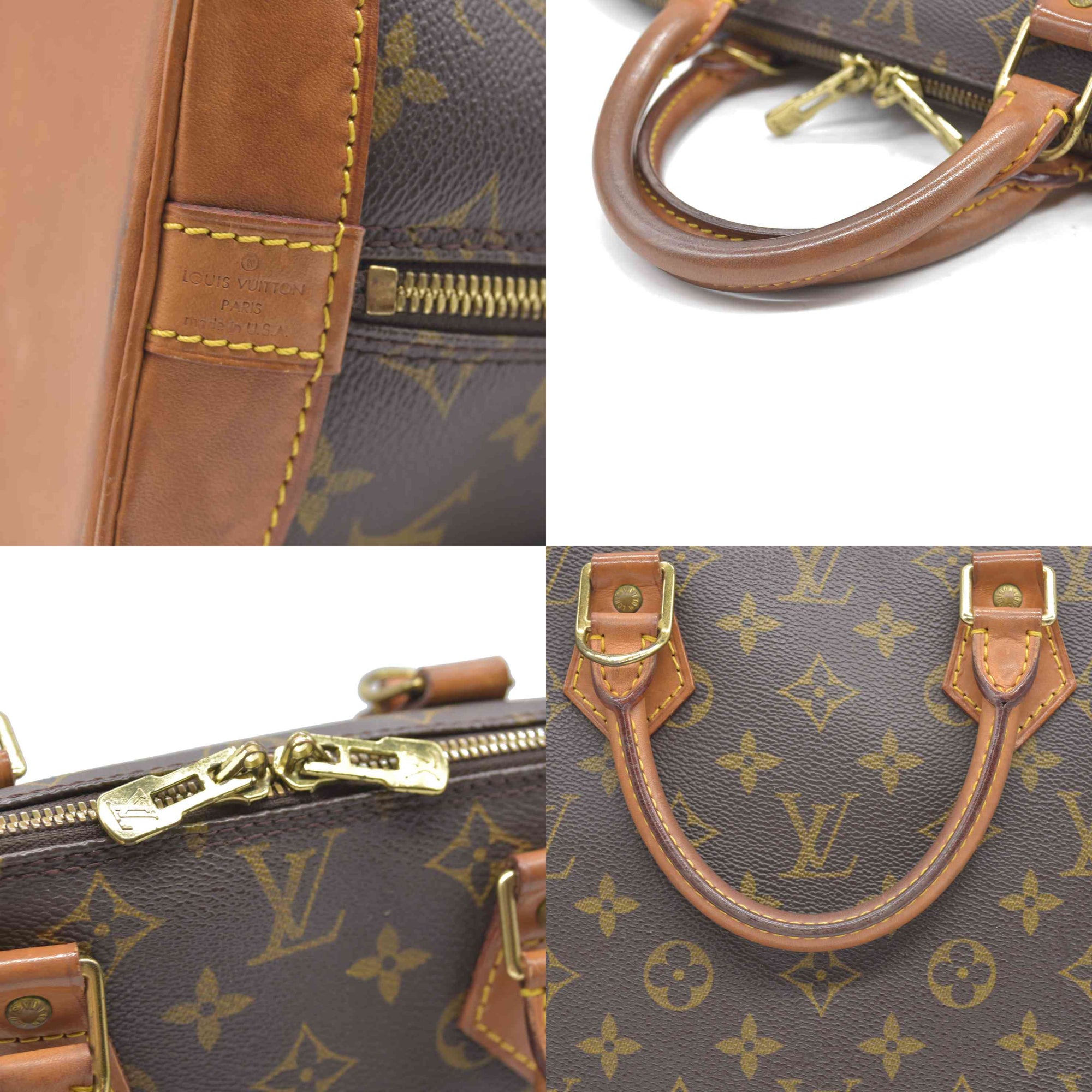 $2090 Louis Vuitton  Monogram Alma PM Made in USA