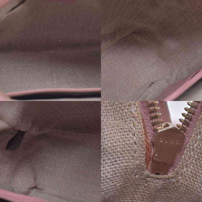 $1290 Gucci Microguccissima Bree Crossbody Pink CONSIGNMENT 10021173