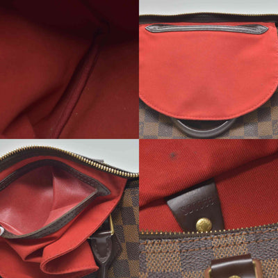 $1490 2006 Louis Vuitton Damier Ebene Speedy 25 SD0066