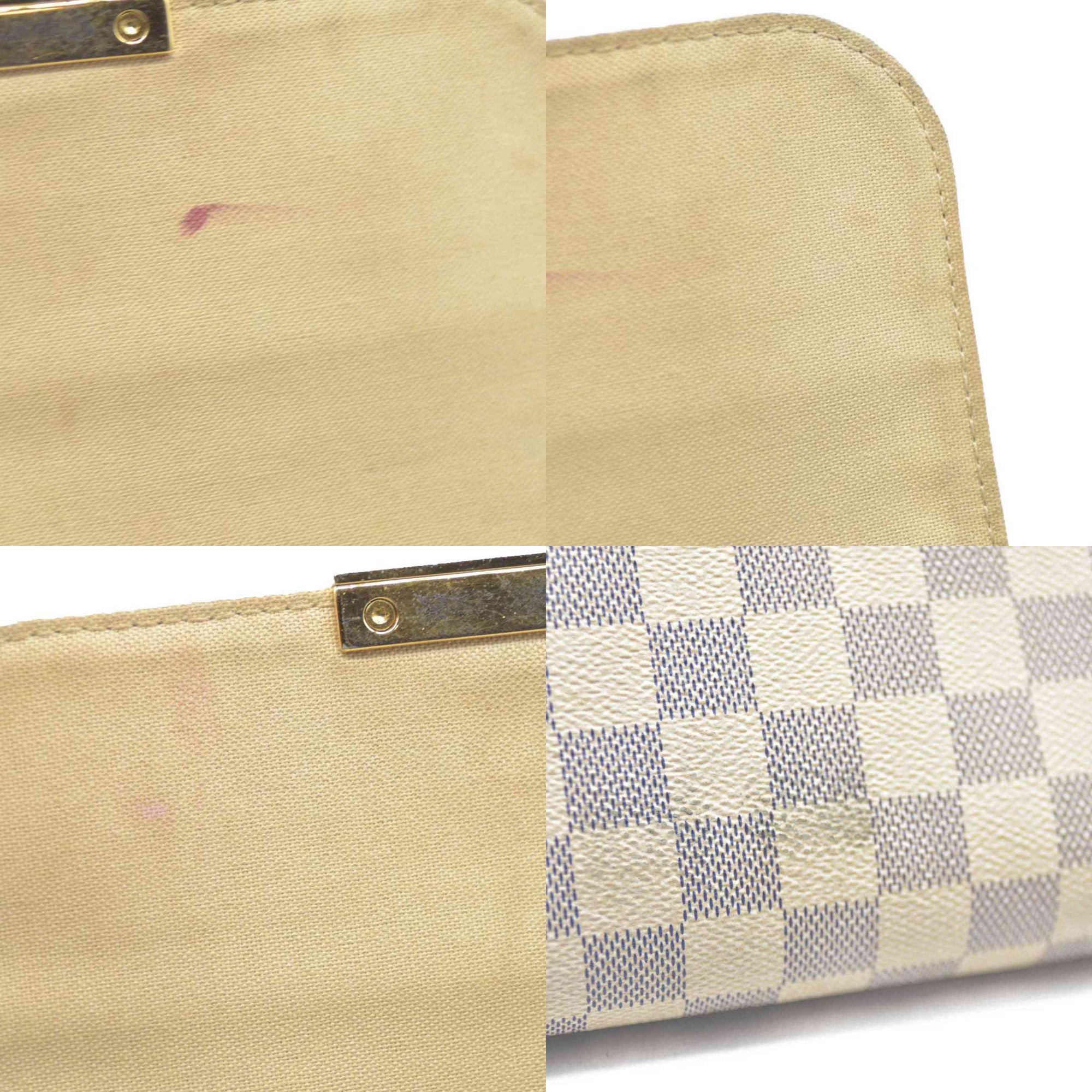 $1050 Louis Vuitton  Damier Azur Favorite PM DU0164