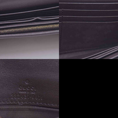 $1150 Gucci GG Brown Canvas Bifold Wallet  CONSIGNMENT 10021043