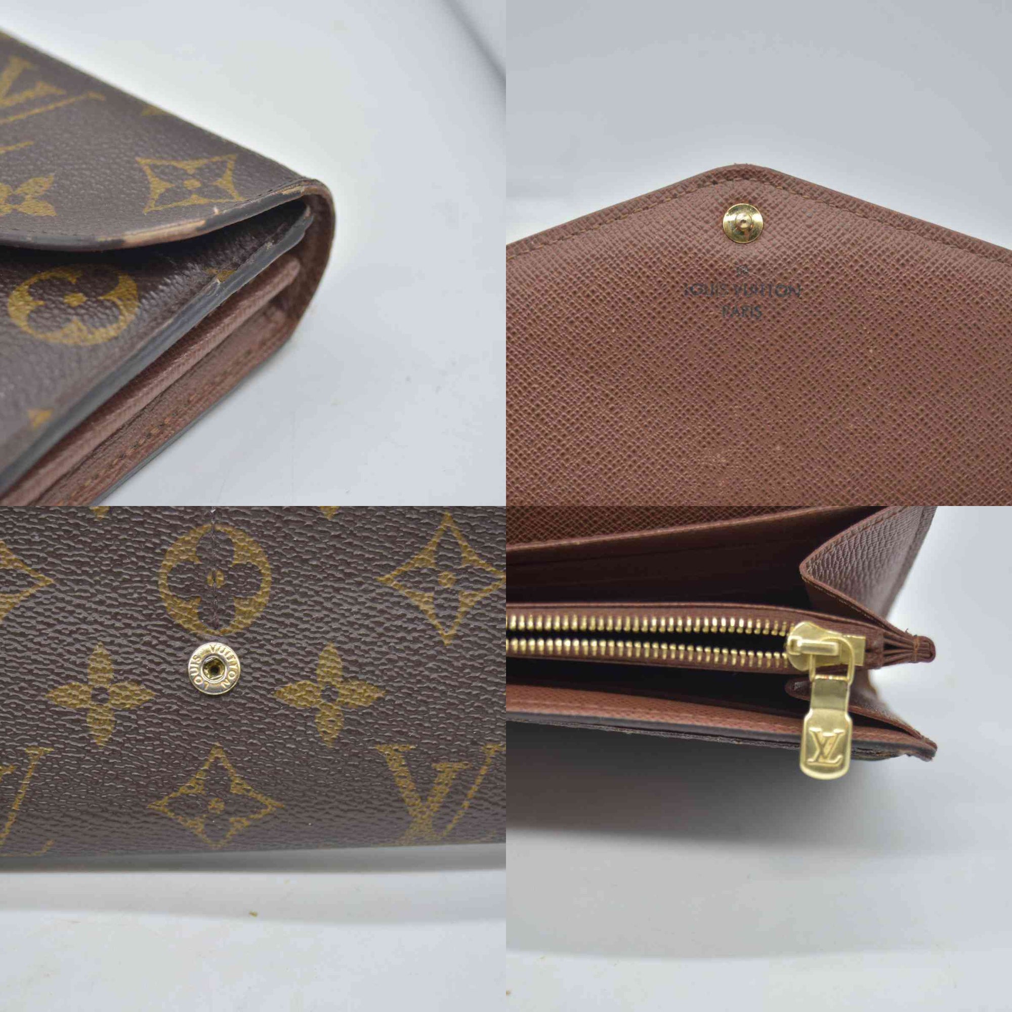 $800 2017 Louis Vuitton Monogram Sarah Wallet NM CONSIGNMENT