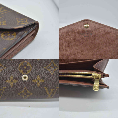 $800 2017 Louis Vuitton Monogram Sarah Wallet NM CONSIGNMENT