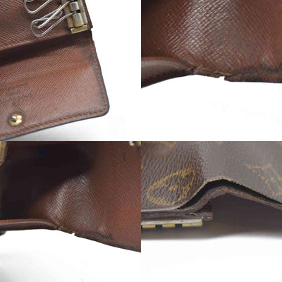 AUCTION $345 Louis Vuitton Monogram Multiles 6 Ring Key Holder