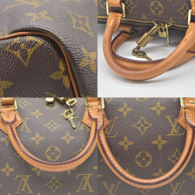 $1980 2015 Louis Vuitton  LV Monogram Speedy Bandouliere 30 SD2155