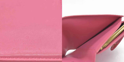 $935 LOUIS VUITTON Monogram Vernis Porte Monnaie Billets Viennois wallet